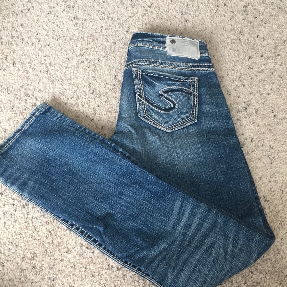 Silver jeans